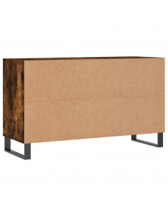 Scarpiera Rovere Fumo 102x36x60 cm in Legno Multistrato