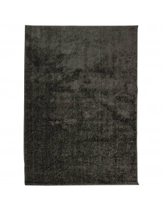 Tappeto a Pelo Lucido Lungo ISTAN Effetto Antracite 240x340 cm