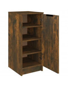 Scarpiera Rovere Fumo 30x35x70 cm in Legno Multistrato