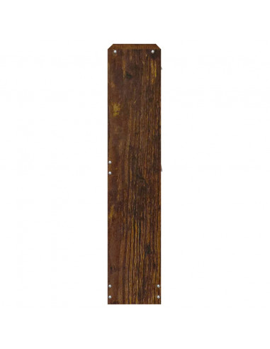 Scarpiera Rovere Fumo 59x17x81 cm in Legno Multistrato