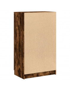 Scarpiera Rovere Fumo 59x35x100 cm in Legno Multistrato