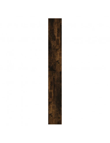 Scarpiera Rovere Fumo 60x21x163,5 cm in Legno Multistrato