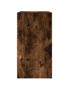 Scarpiera Rovere Fumo 60x34x63,5 cm in Legno Multistrato