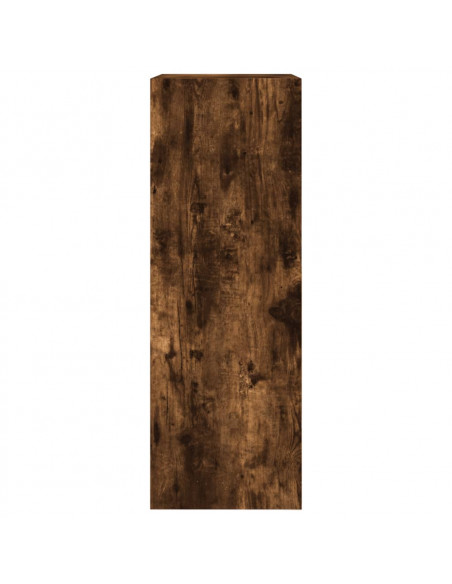Scarpiera Rovere Fumo 60x34x96,5 cm in Legno Multistrato