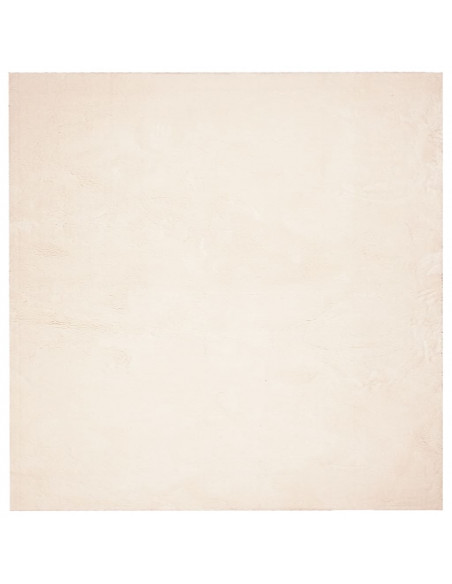 Tappeto a Pelo Corto HUARTE Morbido e Lavabile Beige 160x160 cm