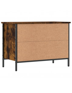 Scarpiera Rovere Fumo 69x35x50 cm in Legno Multistrato