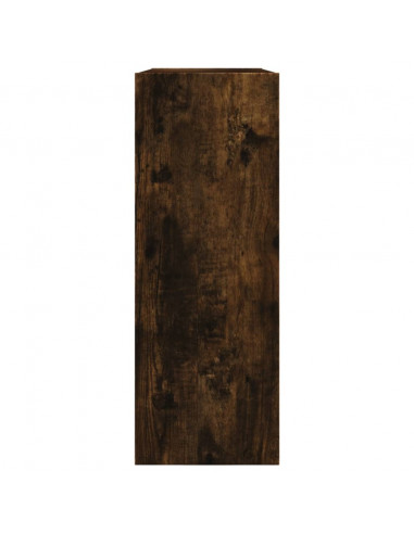 Scarpiera Rovere Fumo 80x21x57 cm in Legno Multistrato