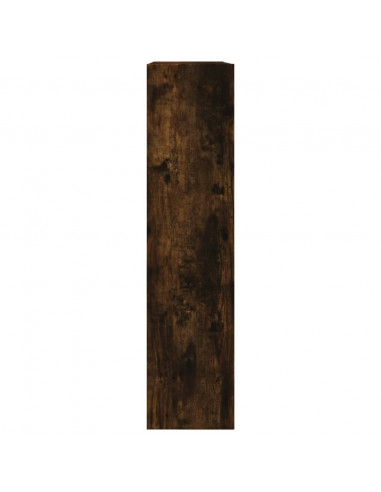 Scarpiera Rovere Fumo 80x21x87,5 cm in Legno Multistrato