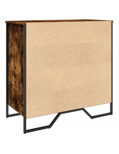 Scarpiera Rovere Fumo 80x38x78 cm in Truciolato