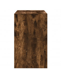 Scarpiera Rovere Fumo 80x42x69 cm in Legno Multistrato