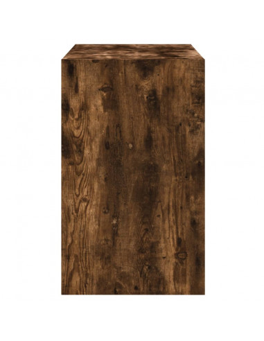 Scarpiera Rovere Fumo 80x42x69 cm in Legno Multistrato