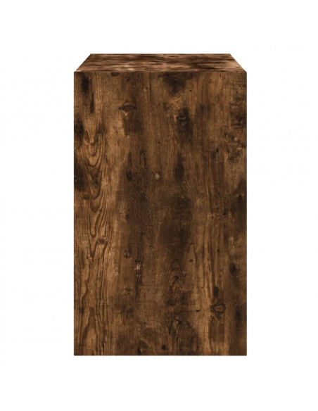 Scarpiera Rovere Fumo 80x42x69 cm in Legno Multistrato