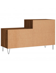 Scarpiera Rovere Marrone 102x36x60 cm in Legno Multistrato