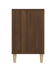 Scarpiera Rovere Marrone 102x36x60 cm in Legno Multistrato