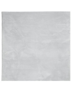 Tappeto a Pelo Corto HUARTE Morbido e Lavabile Grigio 240x240cm