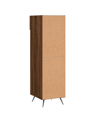 Scarpiera Rovere Marrone 30x35x105 cm in Legno Multistrato