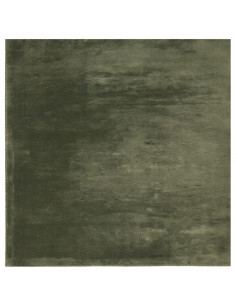 Tappeto Pelo Corto HUARTE Morbido Lavabile Verde Bosco