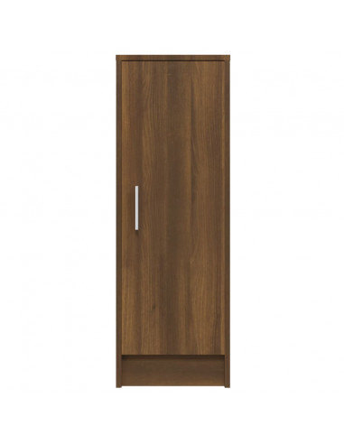 Scarpiera Rovere Marrone 32x35x92 cm in Legno Multistrato