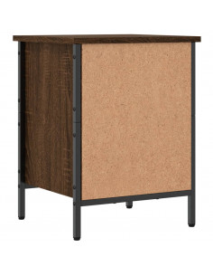 Scarpiera Rovere Marrone 38x35x50 cm in Legno Multistrato