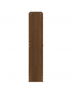 Scarpiera Rovere Marrone 59x17x81 cm in Legno Multistrato
