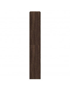 Scarpiera Rovere Marrone 60x21x125,5 cm in Legno Multistrato