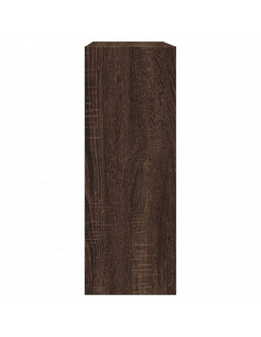 Scarpiera Rovere Marrone 60x21x57 cm in Legno Multistrato