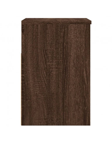 Scarpiera Rovere Marrone 60x30x45 cm in Legno Multistrato