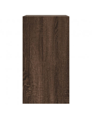 Scarpiera Rovere Marrone 60x34x63,5 cm in Legno Multistrato