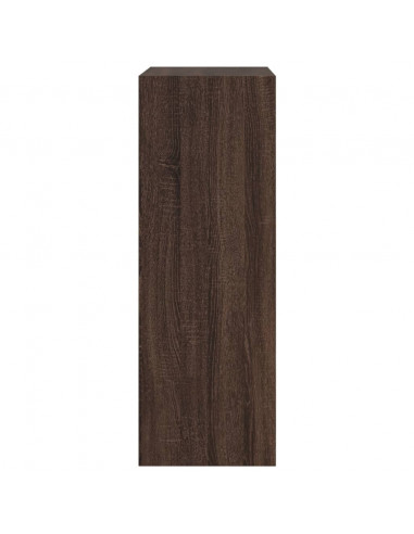 Scarpiera Rovere Marrone 60x34x96,5 cm in Legno Multistrato
