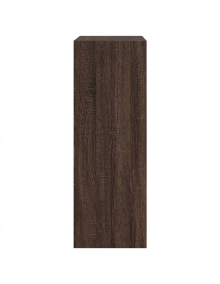 Scarpiera Rovere Marrone 60x34x96,5 cm in Legno Multistrato