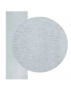Tappeto a Pelo Corto HUARTE Morbido e Lavabile Blu 80x250 cm 2