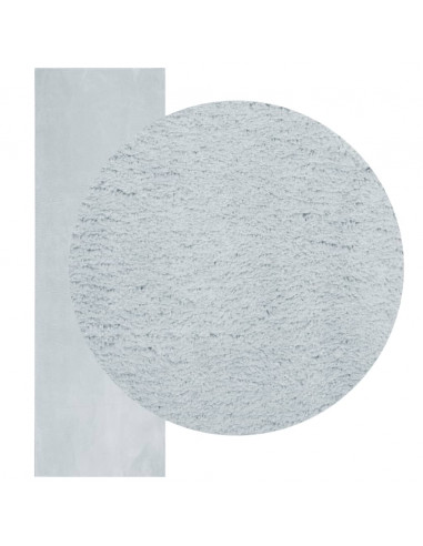 Tappeto a Pelo Corto HUARTE Morbido e Lavabile Blu 80x250 cm