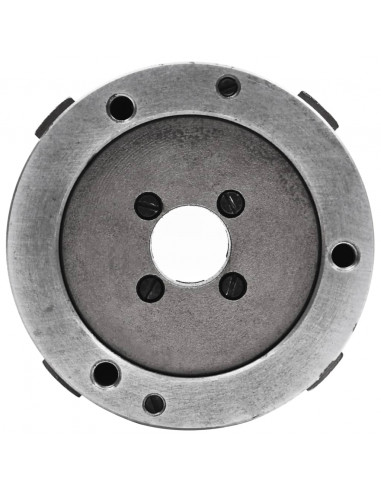 Mandrino per Tornio a 4 Griffe Autocentrante 100 mm in Acciaio