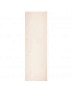 Tappeto a Pelo Corto HUARTE Morbido e Lavabile Beige 80x250 cm