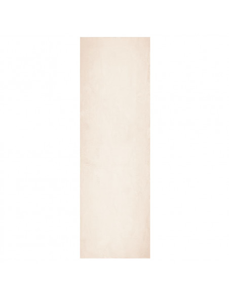 Tappeto a Pelo Corto HUARTE Morbido e Lavabile Beige 80x250 cm