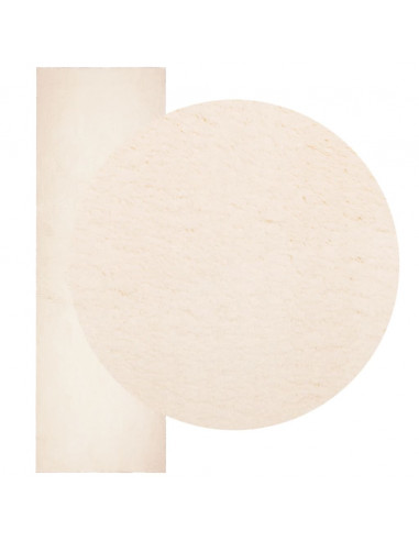 Tappeto a Pelo Corto HUARTE Morbido e Lavabile Beige 80x250 cm