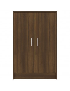 Scarpiera Rovere Marrone 60x35x92 cm in Legno Multistrato