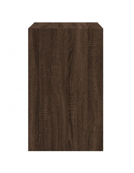 Scarpiera Rovere Marrone 60x42x69 cm in Legno Multistrato