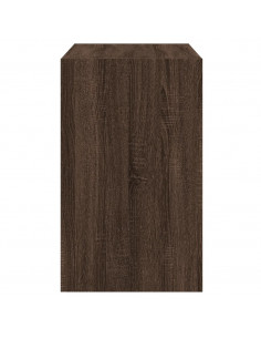 Scarpiera Rovere Marrone 80x42x69 cm in Legno Multistrato