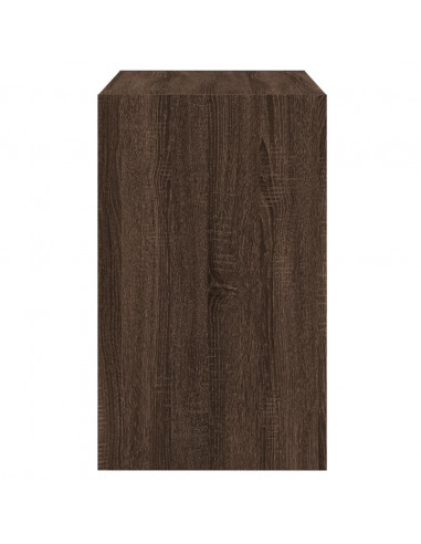 Scarpiera Rovere Marrone 80x42x69 cm in Legno Multistrato
