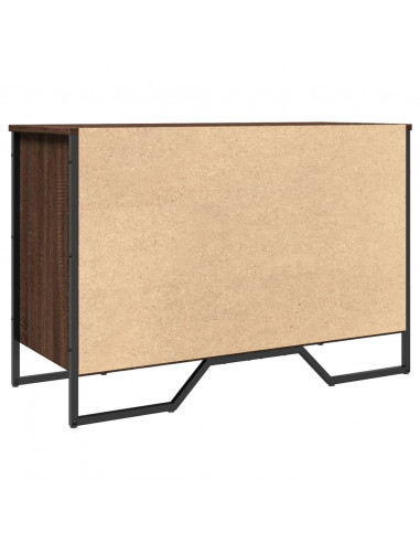 Scarpiera Rovere Marrone 90x38x61,5 cm in Truciolato