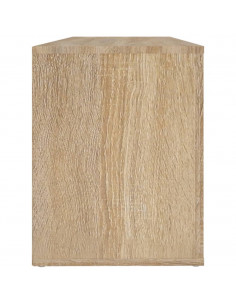 Scarpiera Rovere Sonoma 100x35x45 cm in Legno Multistrato