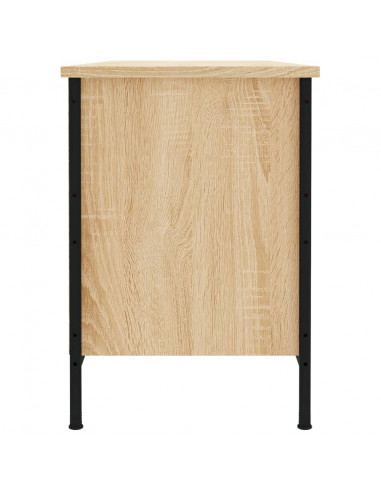 Scarpiera Rovere Sonoma 100x35x50 cm in Legno Multistrato