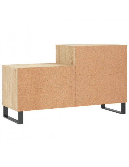 Scarpiera Rovere Sonoma 102x36x60 cm in Legno Multistrato