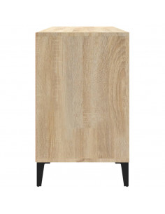 Scarpiera Rovere Sonoma 102x36x60 cm in Legno Multistrato