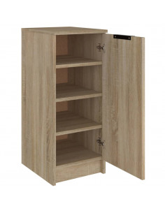 Scarpiera Rovere Sonoma 30x35x70 cm in Legno Multistrato