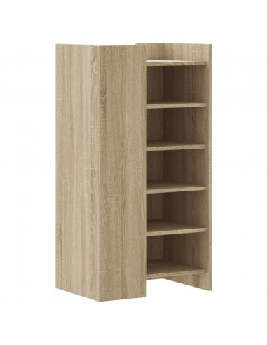 Scarpiera Rovere Sonoma 52x37,5x100 cm in Legno Multistrato