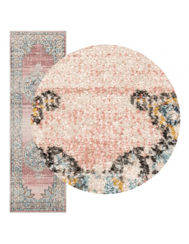 Tappeto ARBIZU Interni e Esterni Design Vintage 80x250 cm