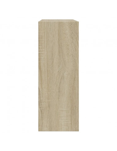 Scarpiera Rovere Sonoma 60x21x57 cm in Legno Multistrato