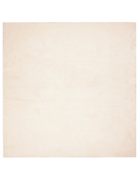 Tappeto a Pelo Corto HUARTE Morbido e Lavabile Beige 240x240 cm